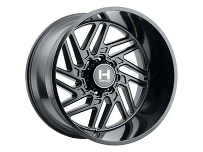 Hostile Jigsaw Asphalt 8-Lug Wheel; 22x12; -44mm Offset (03-09 RAM 2500)