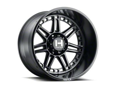 Hostile Lunatic Asphalt 8-Lug Wheel; 20x9; 12mm Offset (03-09 RAM 2500)