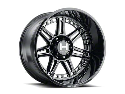 Hostile Lunatic Blade Cut 8-Lug Wheel; 20x9; 12mm Offset (03-09 RAM 2500)