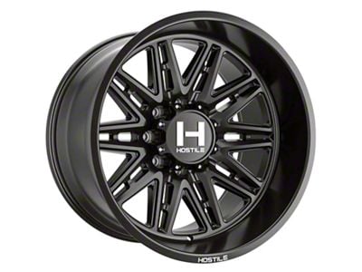 Hostile Maniac Asphalt 8-Lug Wheel; 22x12; -44mm Offset (03-09 RAM 2500)