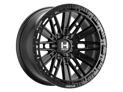 Hostile Mojave Asphalt 8-Lug Wheel; 18x9; 12mm Offset (03-09 RAM 2500)