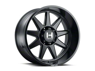 Hostile Omega Asphalt 8-Lug Wheel; 24x12; -44mm Offset (03-09 RAM 2500)