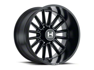 Hostile Predator Asphalt 8-Lug Wheel; 20x12; -44mm Offset (03-09 RAM 2500)