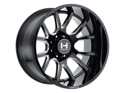 Hostile Rage Blade Cut 8-Lug Wheel; 22x10; -25mm Offset (03-09 RAM 2500)