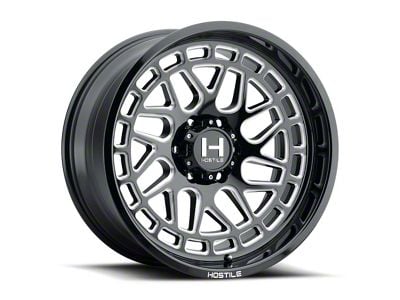 Hostile Reaper Blade Cut 8-Lug Wheel; 24x14; -76mm Offset (03-09 RAM 2500)