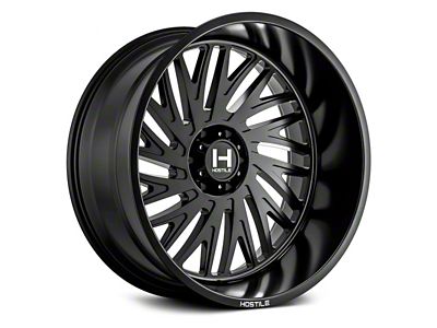 Hostile Syclone Asphalt 8-Lug Wheel; 20x12; -44mm Offset (03-09 RAM 2500)