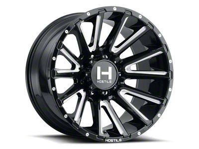 Hostile Typhoon Blade Cut 8-Lug Wheel; 22x10; -25mm Offset (03-09 RAM 2500)