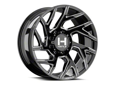 Hostile Vortex Blade Cut 8-Lug Wheel; 20x9; 12mm Offset (03-09 RAM 2500)