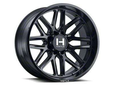 Hostile Vulcan Asphalt 8-Lug Wheel; 22x10; -25mm Offset (03-09 RAM 2500)