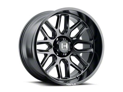 Hostile Vulcan Asphalt 8-Lug Wheel; 24x12; -44mm Offset (03-09 RAM 2500)