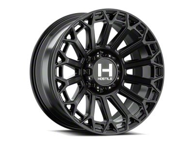 Hostile Warrior Asphalt 8-Lug Wheel; 20x10; -19mm Offset (03-09 RAM 2500)