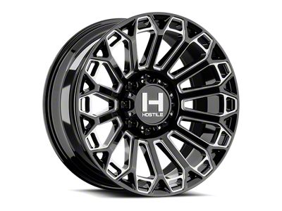 Hostile Warrior Blade Cut 8-Lug Wheel; 20x10; -19mm Offset (03-09 RAM 2500)