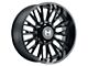 Hostile Fury Asphalt 8-Lug Wheel; 22x10; -25mm Offset (03-09 RAM 3500 SRW)