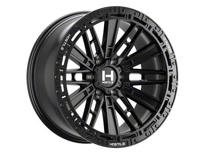 Hostile Mojave Asphalt 8-Lug Wheel; 18x9; 12mm Offset (03-09 RAM 3500 SRW)