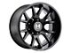 Hostile Rage Asphalt 8-Lug Wheel; 20x10; -19mm Offset (03-09 RAM 3500 SRW)