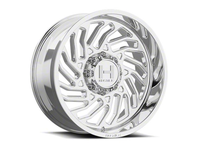 Hostile Twister Armor Plated 8-Lug Wheel; 22x10; -25mm Offset (03-09 RAM 3500 SRW)