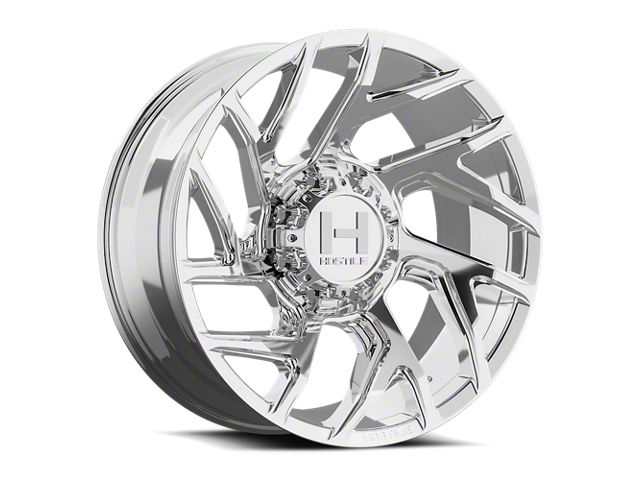 Hostile Vortex Armor Plated 8-Lug Wheel; 20x10; -19mm Offset (03-09 RAM 3500 SRW)