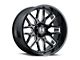 Hostile Vulcan Blade Cut 8-Lug Wheel; 24x12; -44mm Offset (03-09 RAM 3500 SRW)