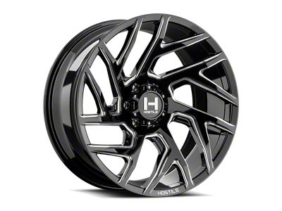 Hostile Vortex Blade Cut 6-Lug Wheel; 22x10; -25mm Offset (04-08 F-150)