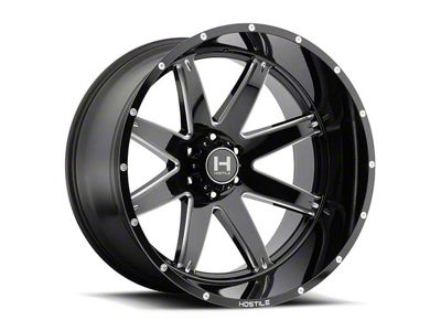 Hostile Alpha Blade Cut 6-Lug Wheel; 20x10; -19mm Offset (07-13 Sierra 1500)