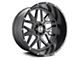 Hostile Diablo Asphalt 6-Lug Wheel; 20x10; -19mm Offset (07-13 Sierra 1500)