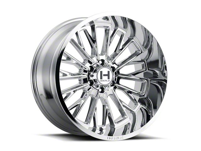 Hostile Fury Armor Plated 6-Lug Wheel; 22x12; -44mm Offset (07-13 Sierra 1500)