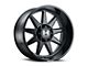 Hostile Omega Asphalt 6-Lug Wheel; 26x12; -44mm Offset (07-13 Sierra 1500)