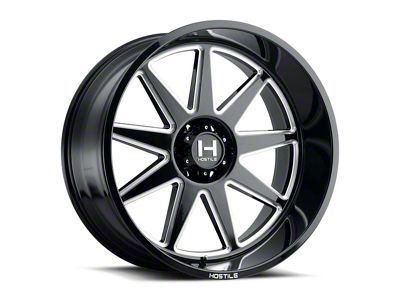 Hostile Omega Blade Cut 6-Lug Wheel; 20x10; -19mm Offset (07-13 Sierra 1500)