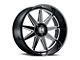 Hostile Omega Blade Cut 6-Lug Wheel; 20x12; -44mm Offset (07-13 Sierra 1500)