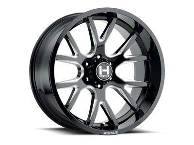 Hostile Rage Blade Cut 6-Lug Wheel; 20x12; -44mm Offset (07-13 Sierra 1500)