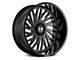Hostile Syclone Asphalt 6-Lug Wheel; 20x9; 0mm Offset (07-13 Sierra 1500)
