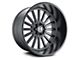 Hostile Titan Asphalt 6-Lug Wheel; 22x12; -44mm Offset (07-13 Sierra 1500)