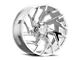 Hostile Vortex Armor Plated 6-Lug Wheel; 20x9; 0mm Offset (07-13 Sierra 1500)