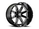 Hostile Alpha Blade Cut 8-Lug Wheel; 24x14; -76mm Offset (11-14 Sierra 2500 HD)