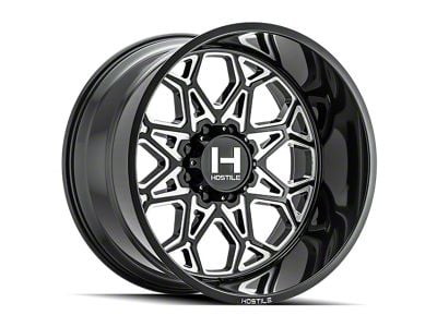 Hostile Anvil Blade Cut 8-Lug Wheel; 22x10; -25mm Offset (11-14 Sierra 2500 HD)