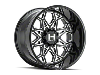 Hostile Anvil Blade Cut 8-Lug Wheel; 24x12; -44mm Offset (11-14 Sierra 2500 HD)