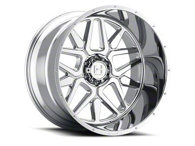 Hostile Diablo Armor Plated 8-Lug Wheel; 24x12; -44mm Offset (11-14 Sierra 2500 HD)