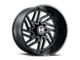 Hostile Jigsaw Asphalt 8-Lug Wheel; 24x14; -76mm Offset (11-14 Sierra 2500 HD)