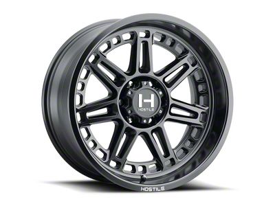 Hostile Lunatic Asphalt 8-Lug Wheel; 24x14; -76mm Offset (11-14 Sierra 2500 HD)