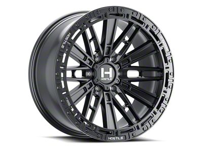 Hostile Mojave Asphalt 8-Lug Wheel; 18x9; 1mm Offset (11-14 Sierra 2500 HD)