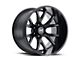 Hostile Rage Asphalt 8-Lug Wheel; 20x10; -19mm Offset (11-14 Sierra 2500 HD)