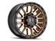 Hostile Ridgecrest Bronze 8-Lug Wheel; 17x9; 0mm Offset (11-14 Sierra 2500 HD)