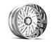 Hostile Syclone Armor Plated 8-Lug Wheel; 24x12; -44mm Offset (11-14 Sierra 2500 HD)