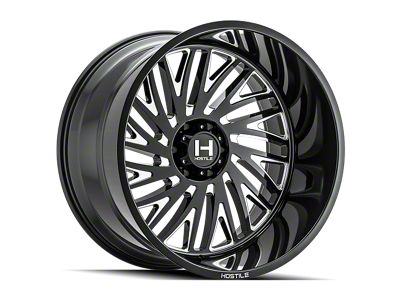 Hostile Syclone Blade Cut 8-Lug Wheel; 24x12; -44mm Offset (11-14 Sierra 2500 HD)