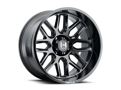 Hostile Vulcan Asphalt 8-Lug Wheel; 22x10; -25mm Offset (11-14 Sierra 2500 HD)