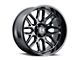 Hostile Vulcan Asphalt 8-Lug Wheel; 24x12; -44mm Offset (11-14 Sierra 2500 HD)