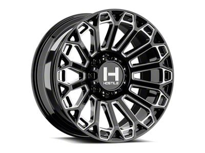 Hostile Warrior Blade Cut 8-Lug Wheel; 22x10; -25mm Offset (11-14 Sierra 2500 HD)