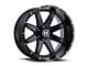 Hostile Alpha Asphalt 8-Lug Wheel; 24x14; -76mm Offset (11-14 Sierra 3500 HD SRW)