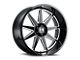 Hostile Omega Blade Cut 8-Lug Wheel; 20x12; -44mm Offset (11-14 Sierra 3500 HD SRW)