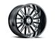 Hostile Predator Blade Cut 8-Lug Wheel; 20x9; 0mm Offset (11-14 Sierra 3500 HD SRW)